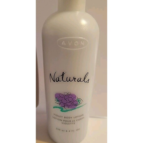 Avon Naturals VIOLET Body Lotion Shower Gel Sealed (Lot of 2) NOS 2003 - Picture 3 of 8